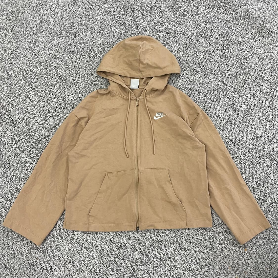 나이키 베이지 후드집업 재킷 0105HS1 상품이미지1