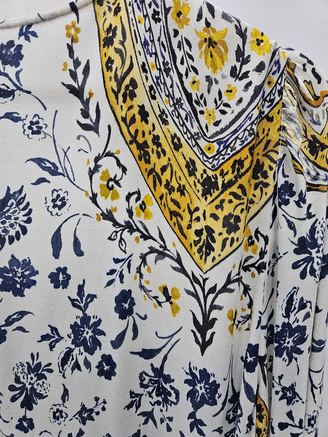 자라(ZARA) 페이즐리패턴 롱원피스 S 상품이미지8