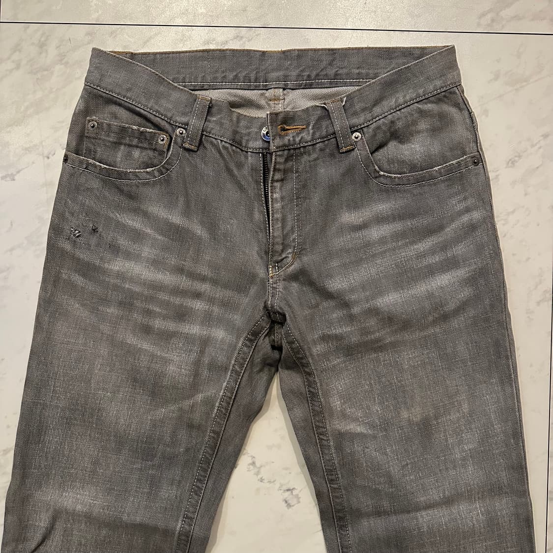 제냐 Zegna EZ 세미 부츠컷 데님 팬츠 상품이미지2