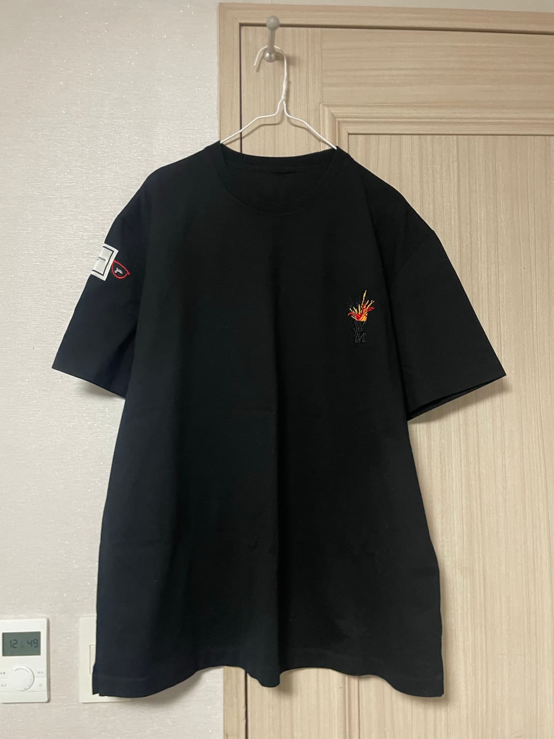 [새상품급/L] 우영미 볼케이노 백로고 반팔 상품이미지1