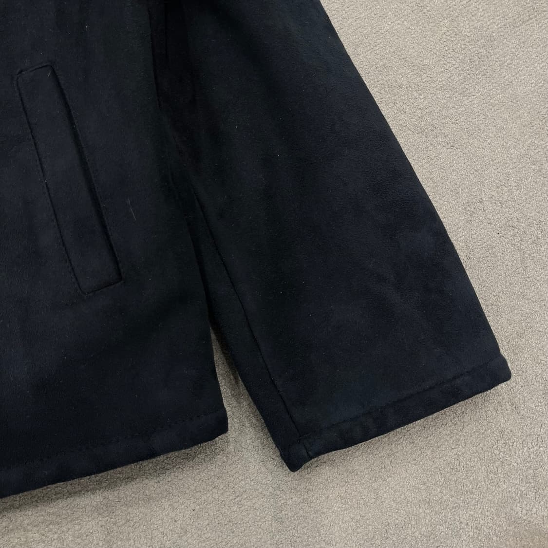 105 AMAS 스웨이드 퍼 카라 자켓 상품이미지4