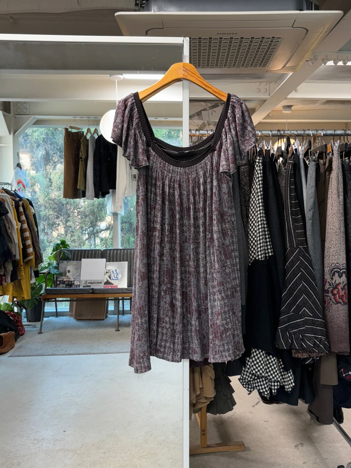 Max&co 게더 원피스 상품이미지1