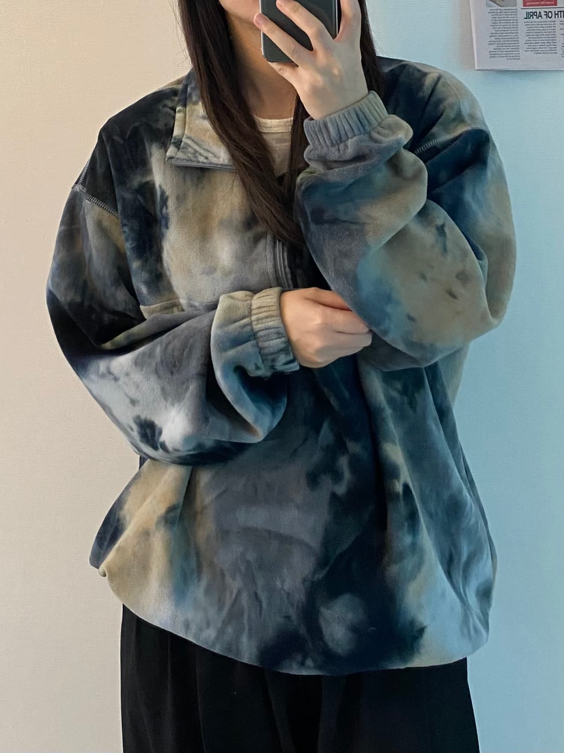 퍼지스토어 반집업 후리스 상품이미지1