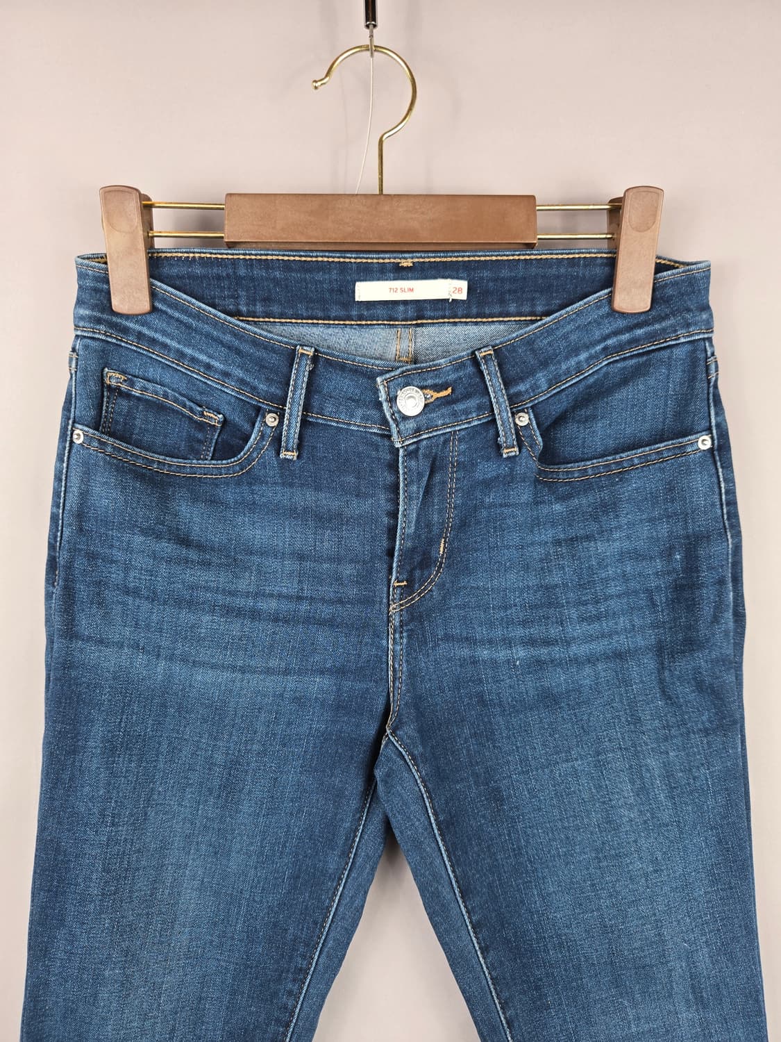 [무료배송]리바이스 27 여성 712 슬림 스판 데님 팬츠 청바지 상품이미지2