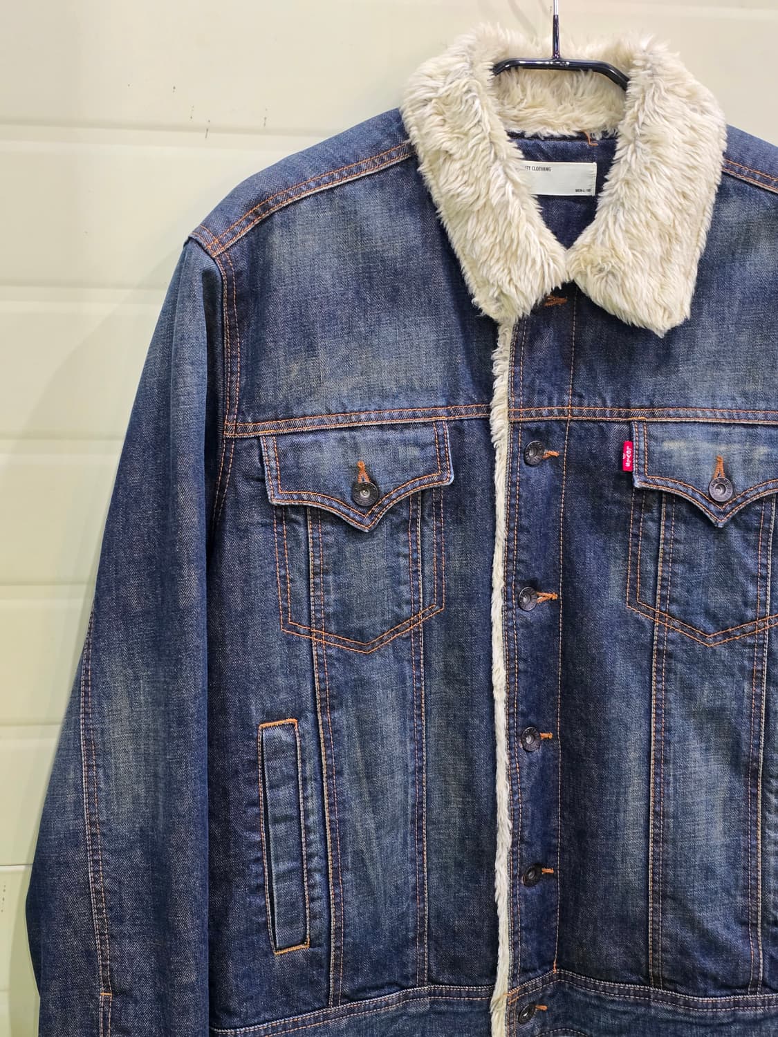 리바이스 양털 데님 자켓 L 상품이미지5