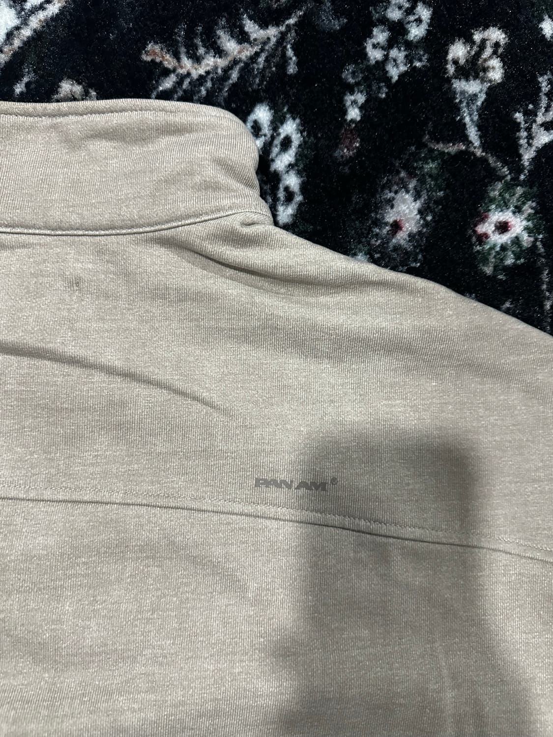 PANAM 팬암 하프집업 티셔츠 상품이미지5