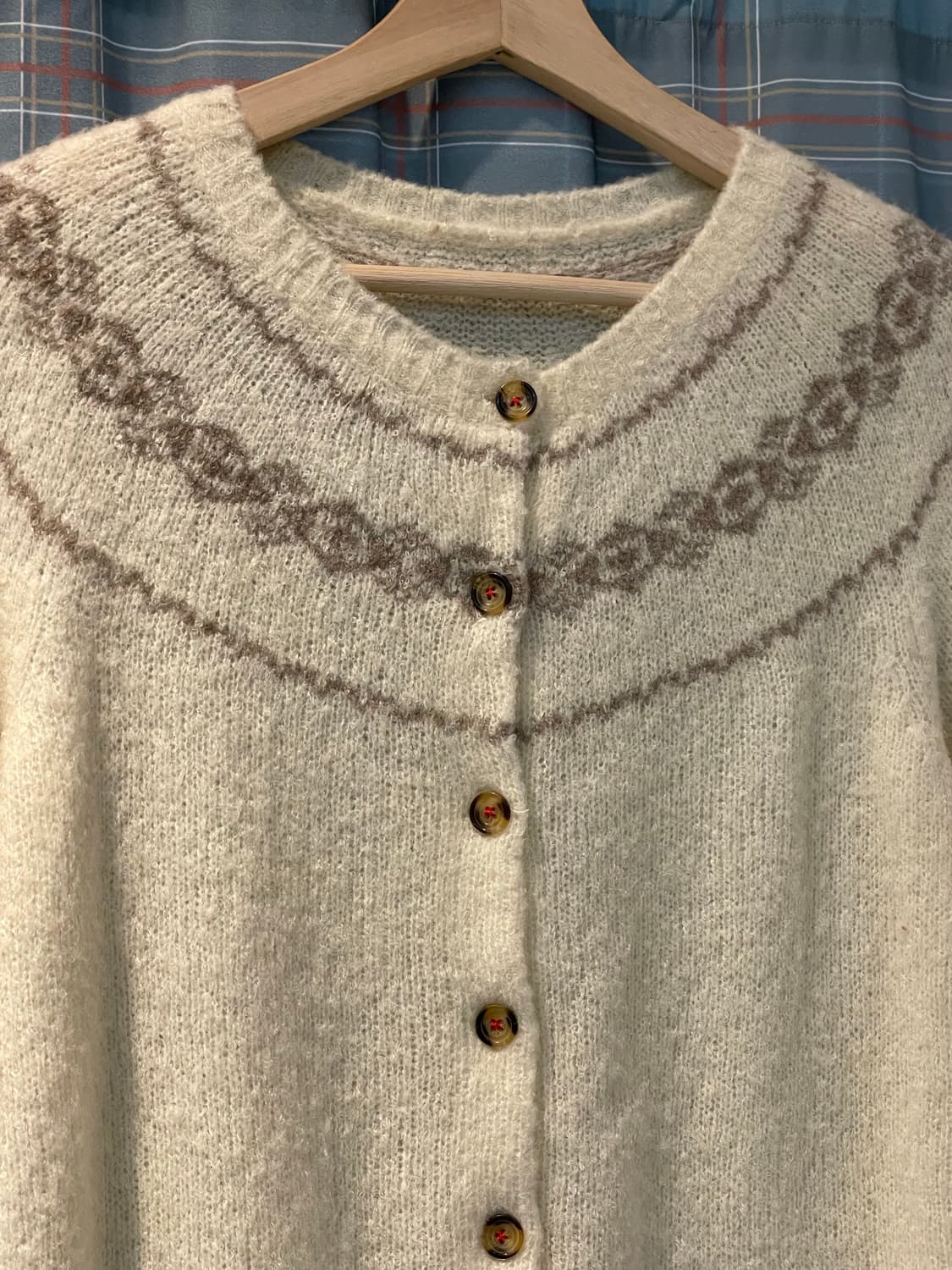 노르딕 라운드 가디건 상품이미지3