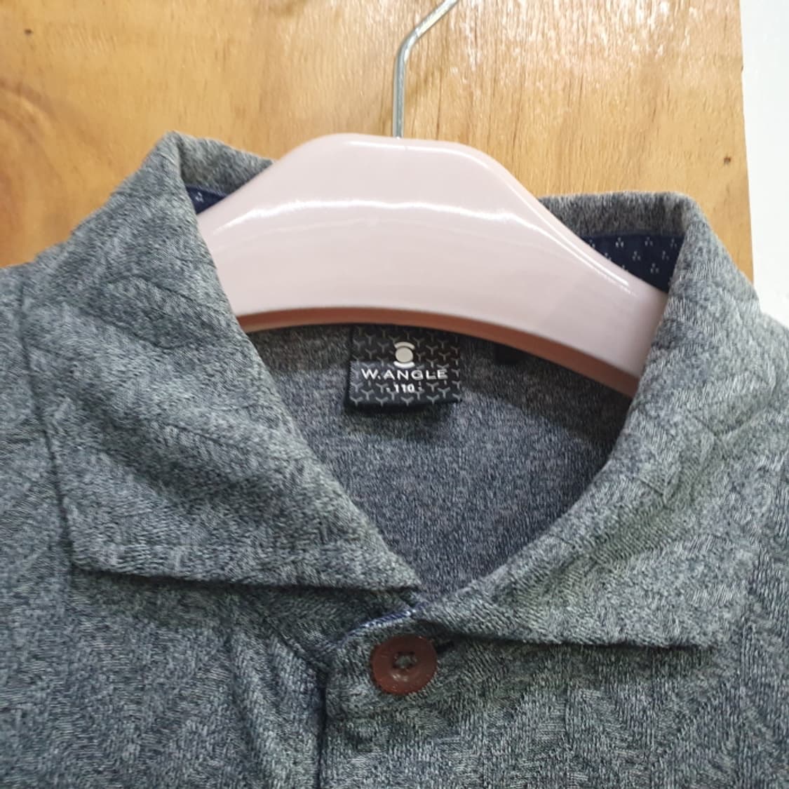 와이드앵글 긴팔 카라 골프티(110) 상품이미지8