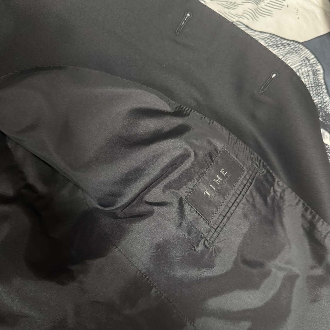 한섬 타임옴므 울 수트셋업  52 105 XL사이즈 상품이미지3