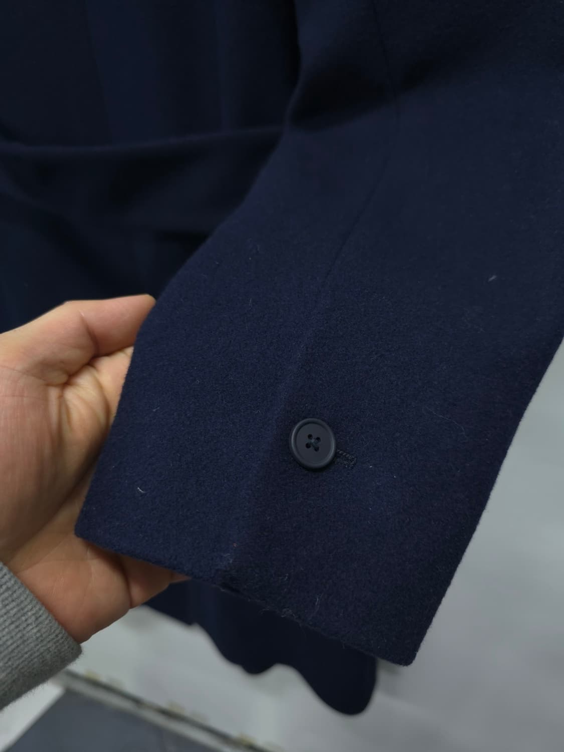 새상품급! 마시모두띠 여성 이탈리안 패브릭 벨티드 울 코트(66) 상품이미지10