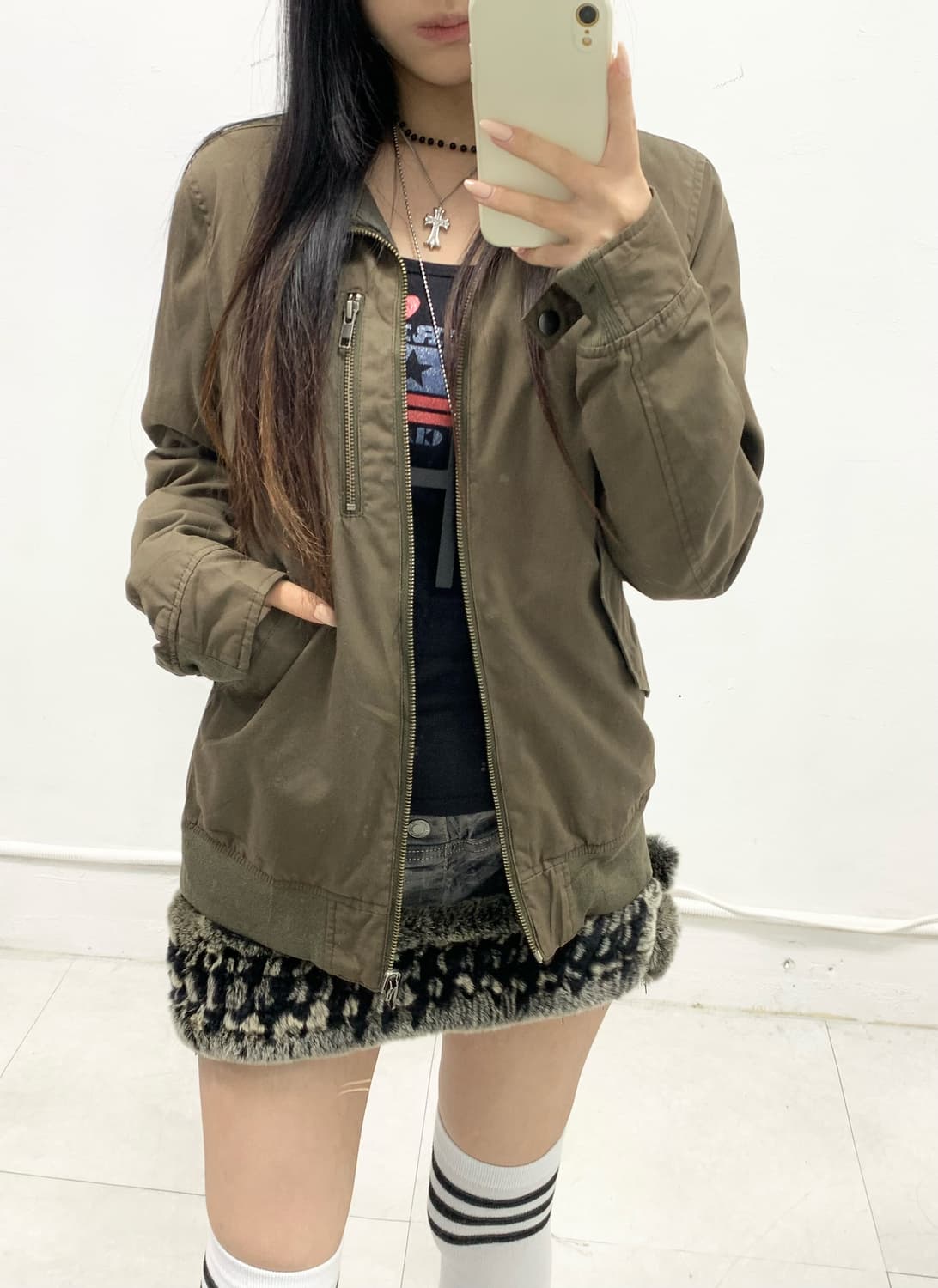 [SHIPS] 쉽스 울프죠 리버시블 투웨이 야상 자켓 상품이미지4