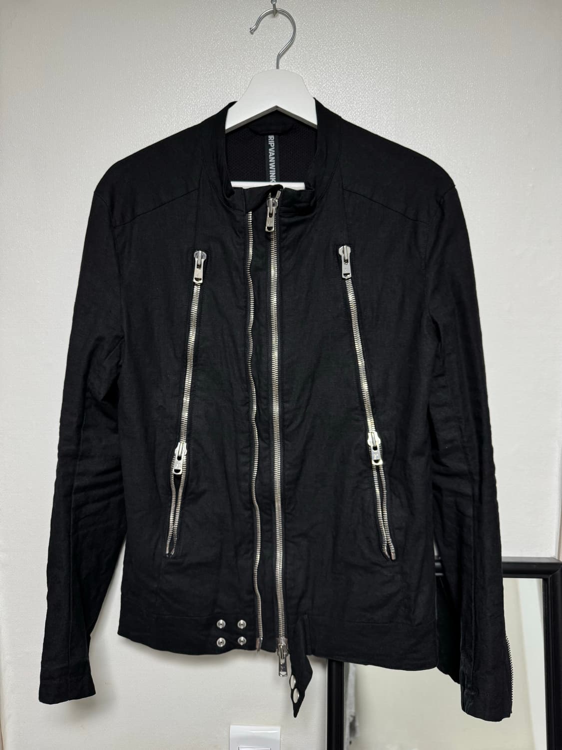 립반윙클 더블집 라이더 자켓 상품이미지2