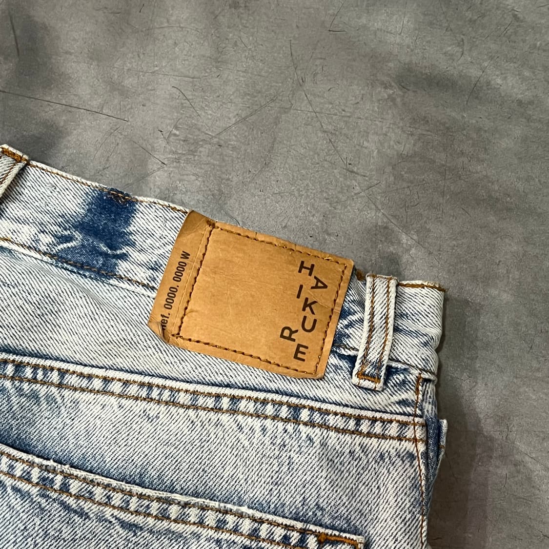 하이쿠레 와이드 워싱 데님 팬츠 y14790 상품이미지8