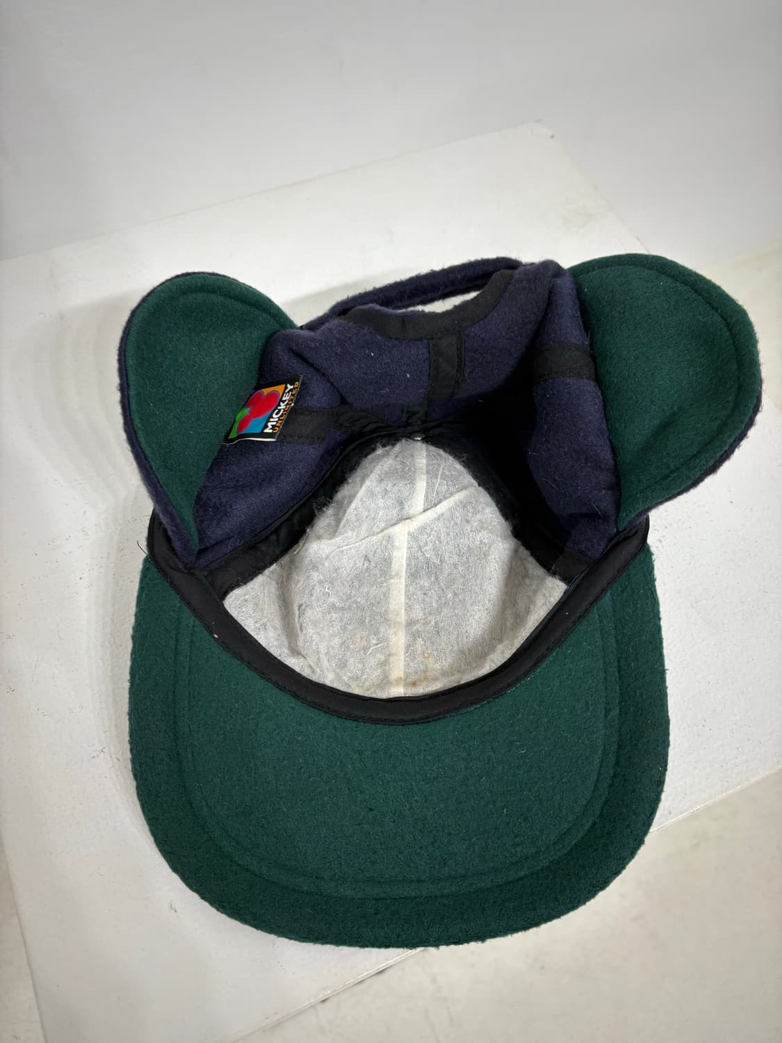 90's  Mickey unlimited Fleece Wool cap 상품이미지5