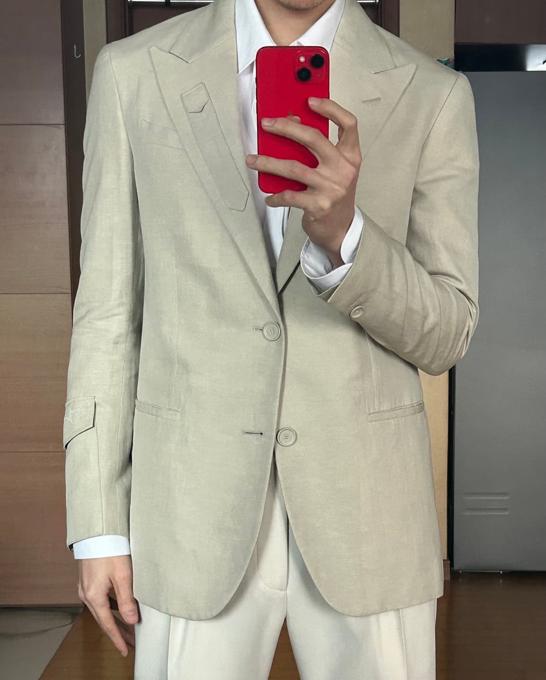 펜디 베이지 수트 상품이미지2