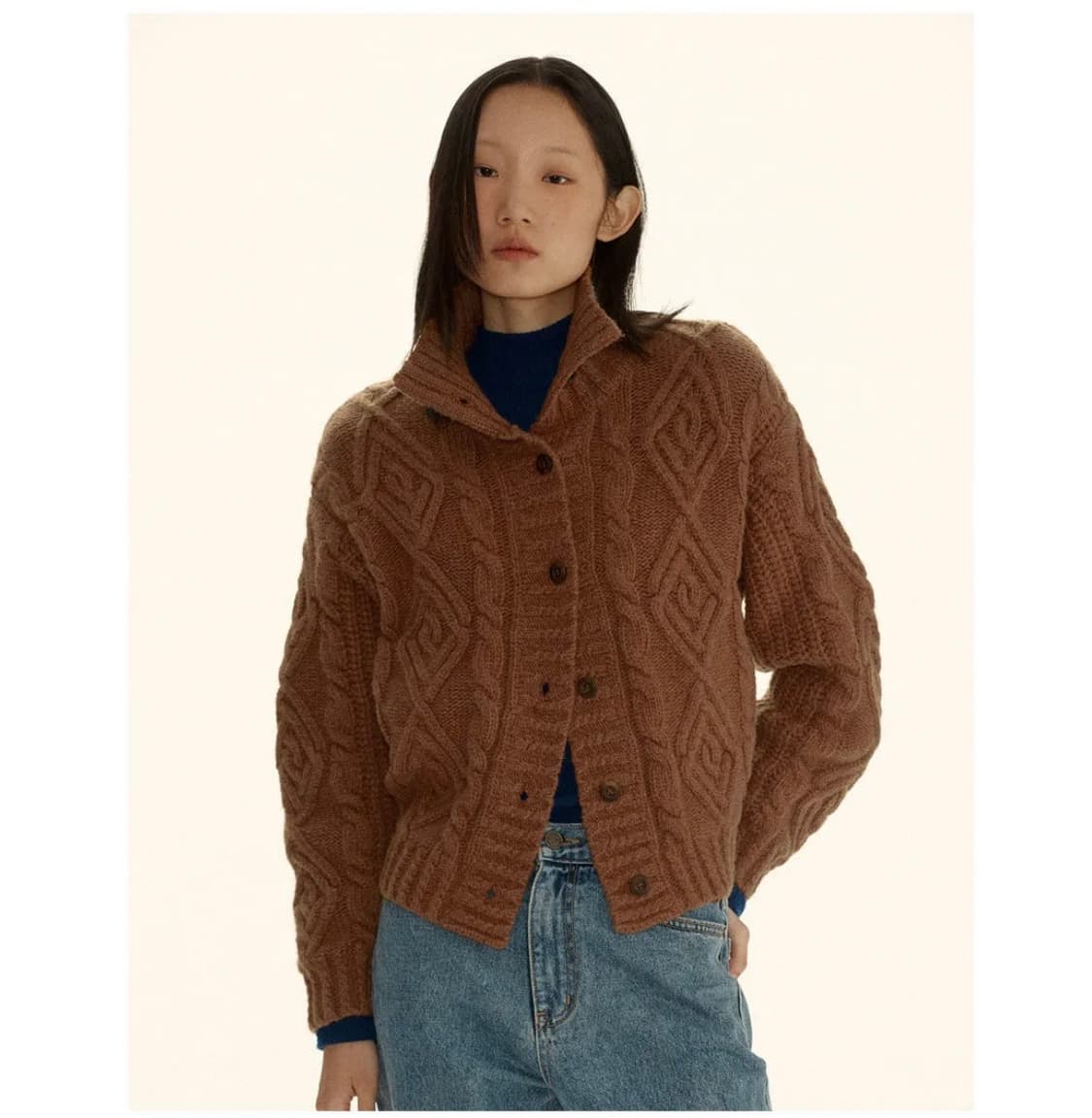 시엔느 울 가디건(Brown) 상품이미지6