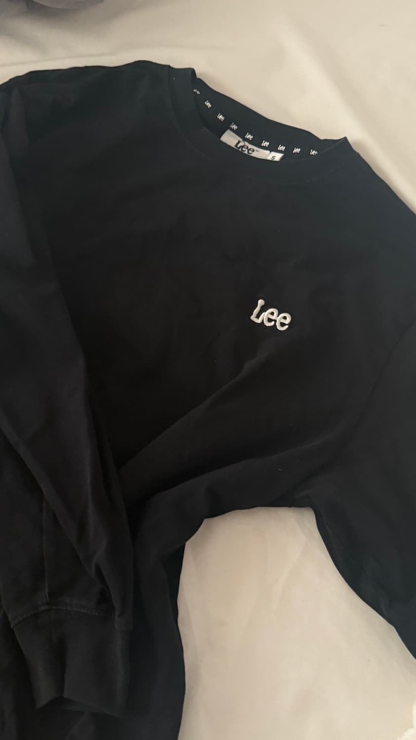 Lee 리 스몰 트위치 로고 긴팔 티셔츠 롱슬리브 상품이미지1