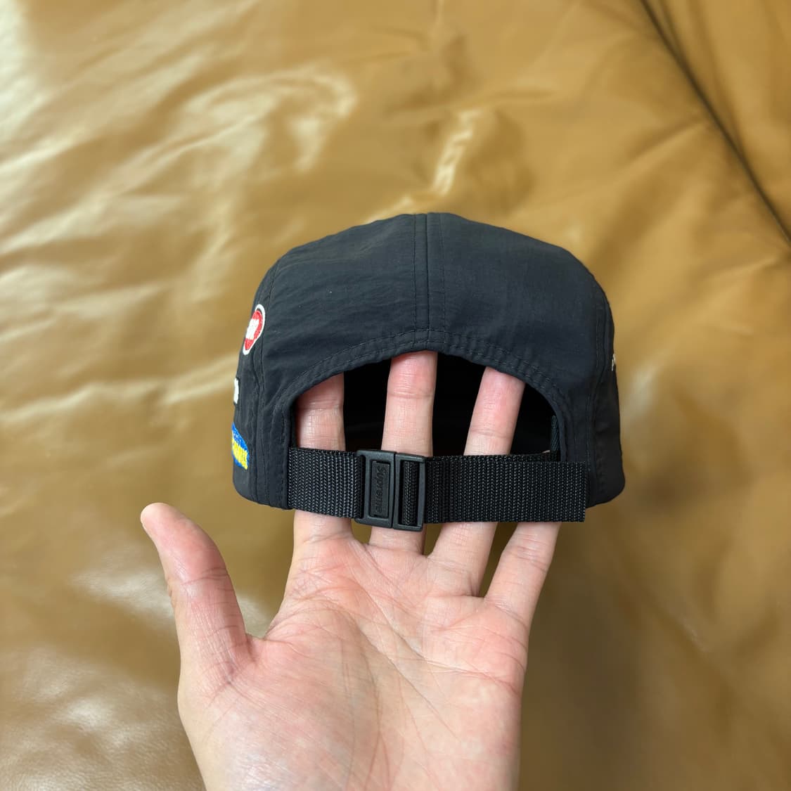 Supreme 슈프림 트레일 블랙 캠프캡 모자 (Trail Black) 상품이미지7