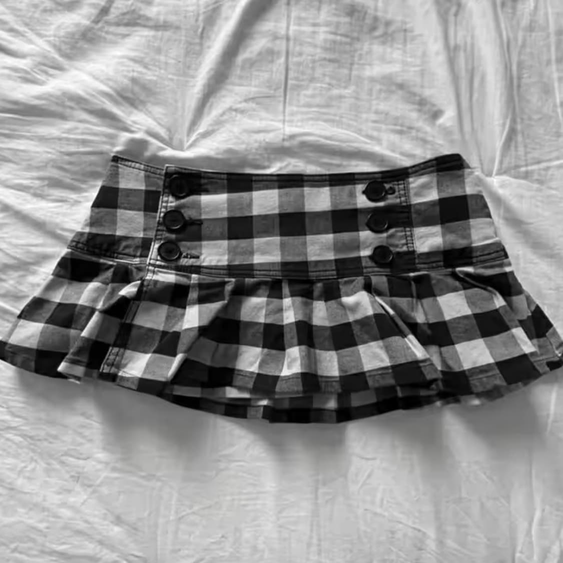 체크 스커트 상품이미지1