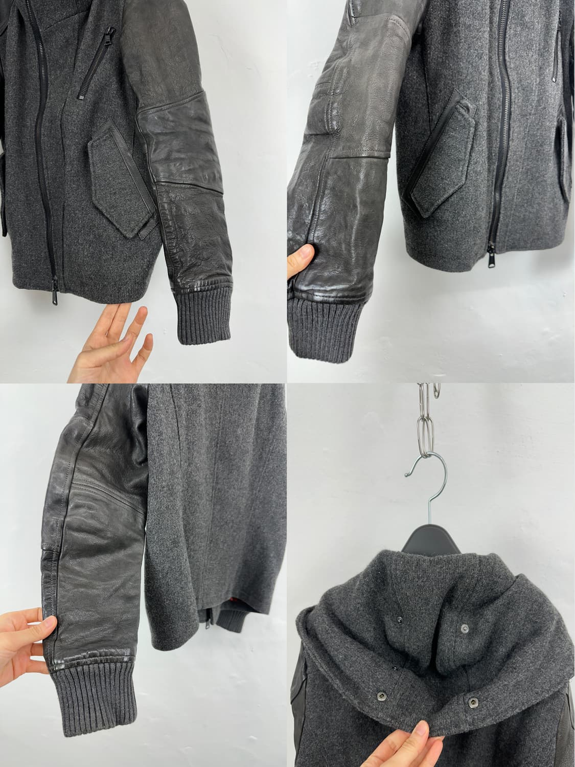 Custom Culture Asymmetric Goat Leather 상품이미지8