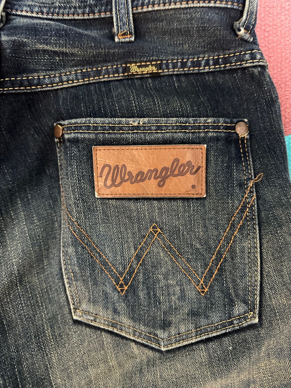 Wrangler denim boot cut 상품이미지3