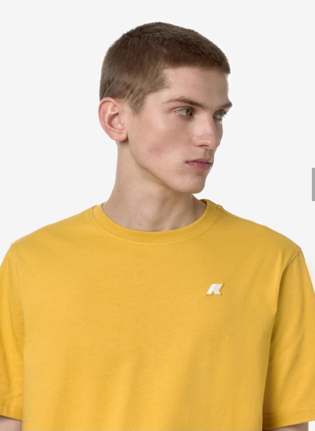 [L] 까웨 kway 반팔티셔츠 옐로우 아웃도어 상품이미지1
