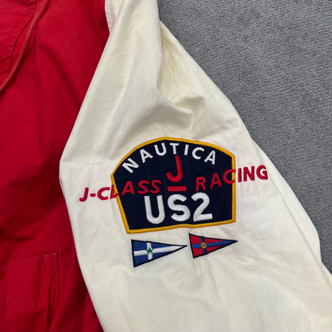 110 노티카 컬러블록 리버시블 바람막이 자켓 상품이미지3