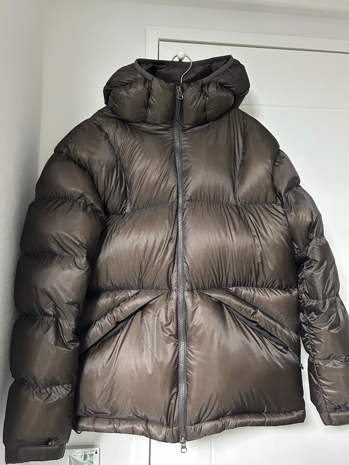 블랙야크 스톤마스터 패딩 L사이즈 브라운색상 판매나 교환 상품이미지2