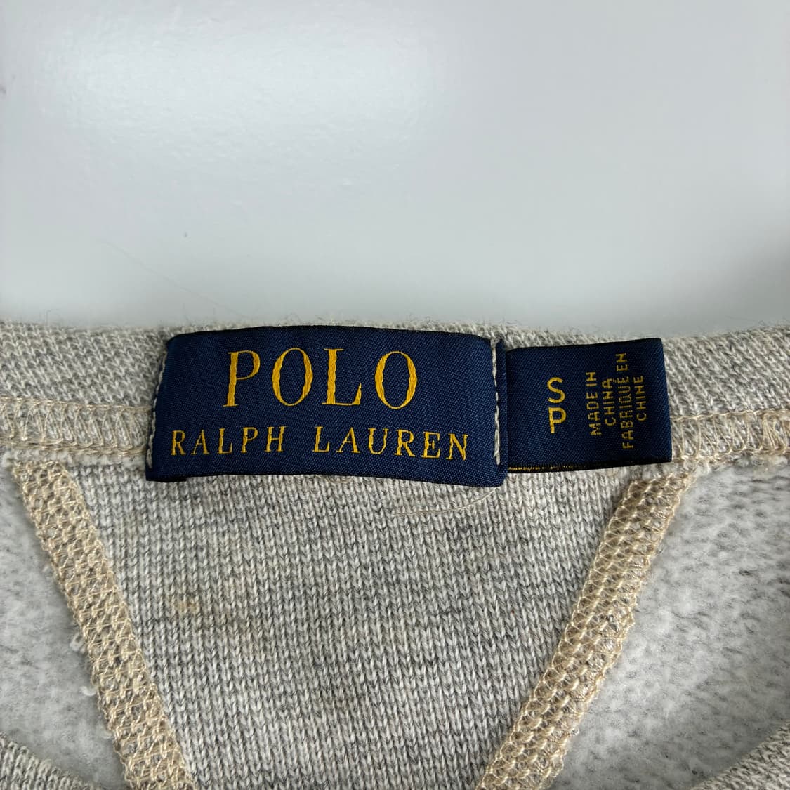 Polo  폴로 랄프로렌 신형 타이거패치 그레이 맨투맨 상품이미지4