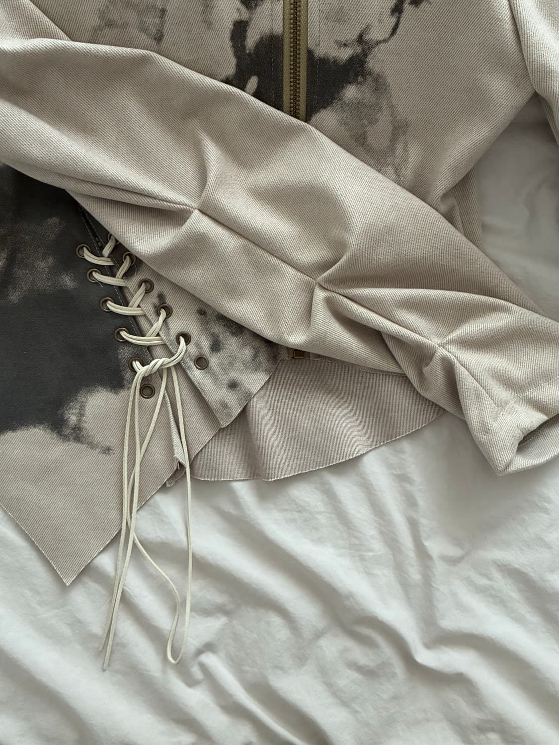 레이스 디테일 상의 상품이미지2