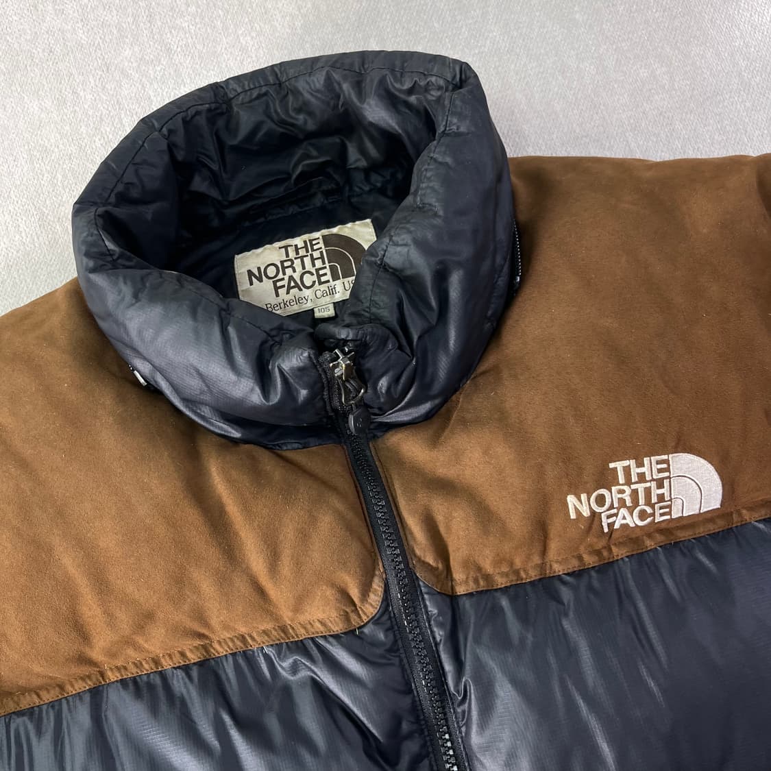 105 노스페이스 700 LTD 눕시 한정판 스웨이드 패딩 상품이미지2