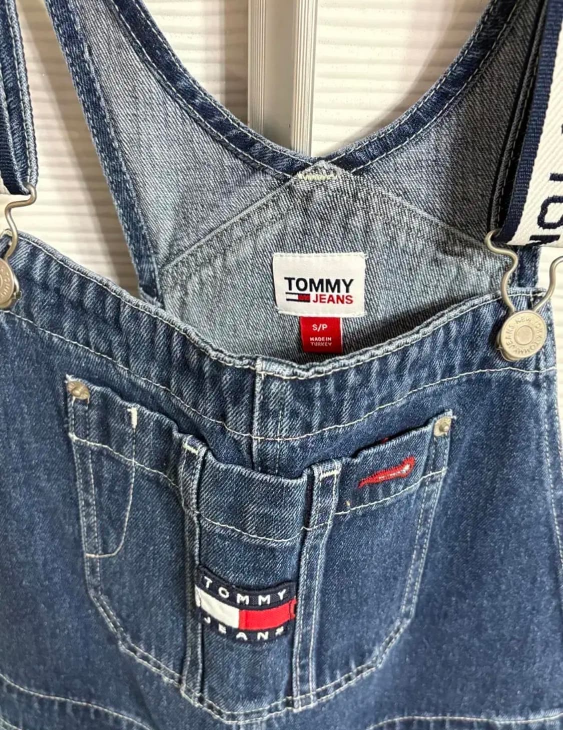 타미진스 오버롤 tommy jeans overalls 여성 상품이미지4