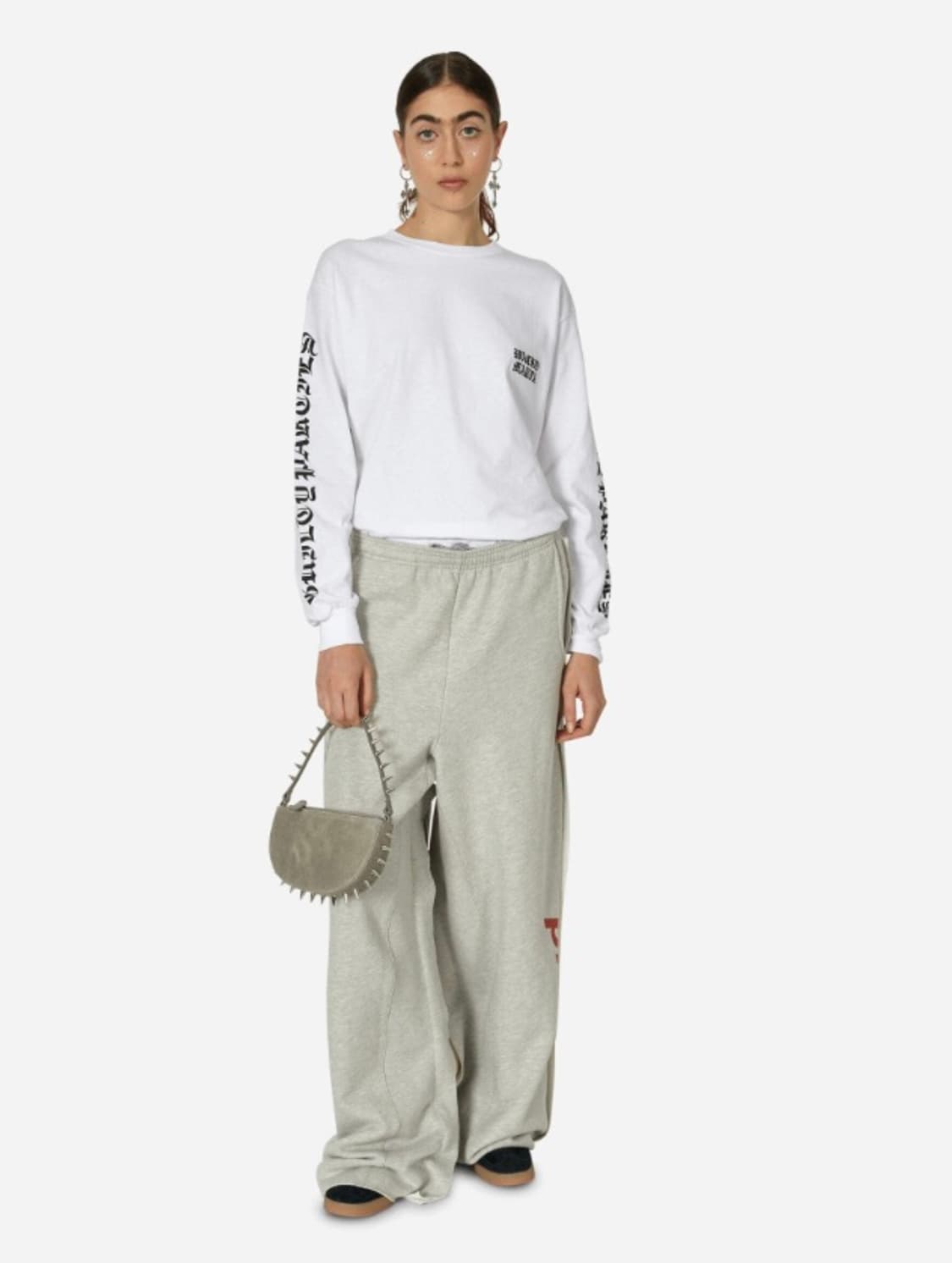 prototypes 초기 컷오프 와이드 스웨트팬츠 상품이미지1