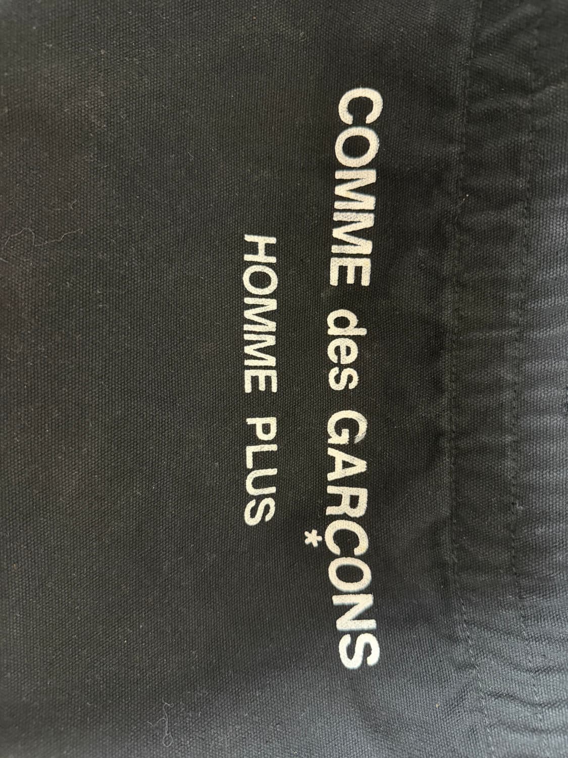 꼼데가르송 옴므플러스 캔버스 메신저 더블 백 호보백 숄더 크로스 아카이브 상품이미지2