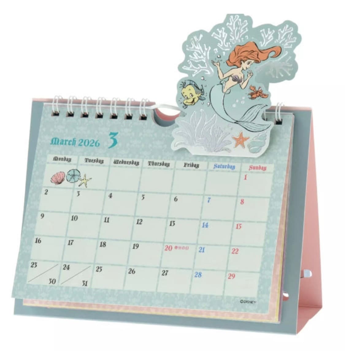 디즈니스토어 2026캘린더 상품이미지4