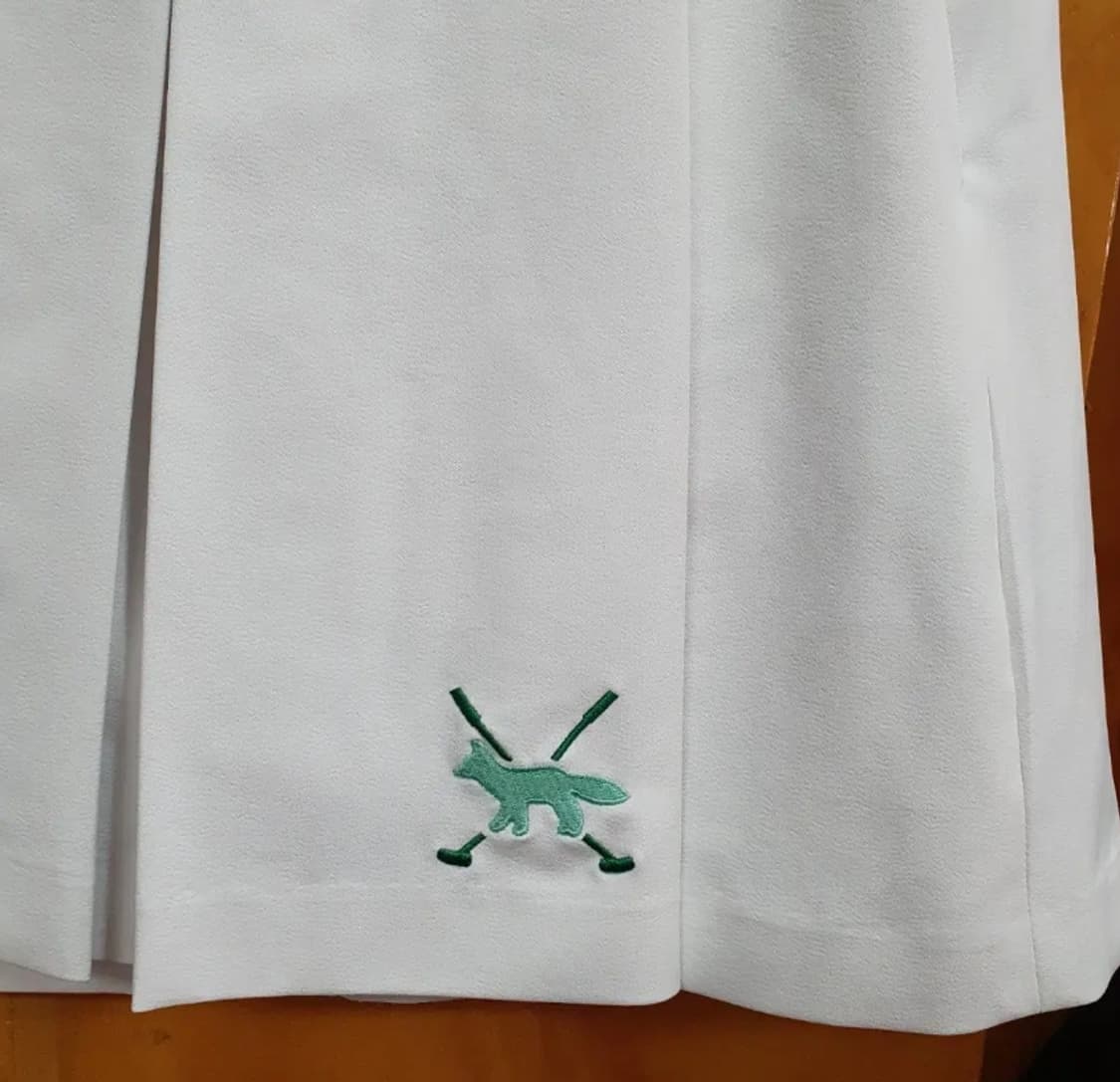 731) 메종키츠네 골프 플리츠 치마바지 상품이미지5