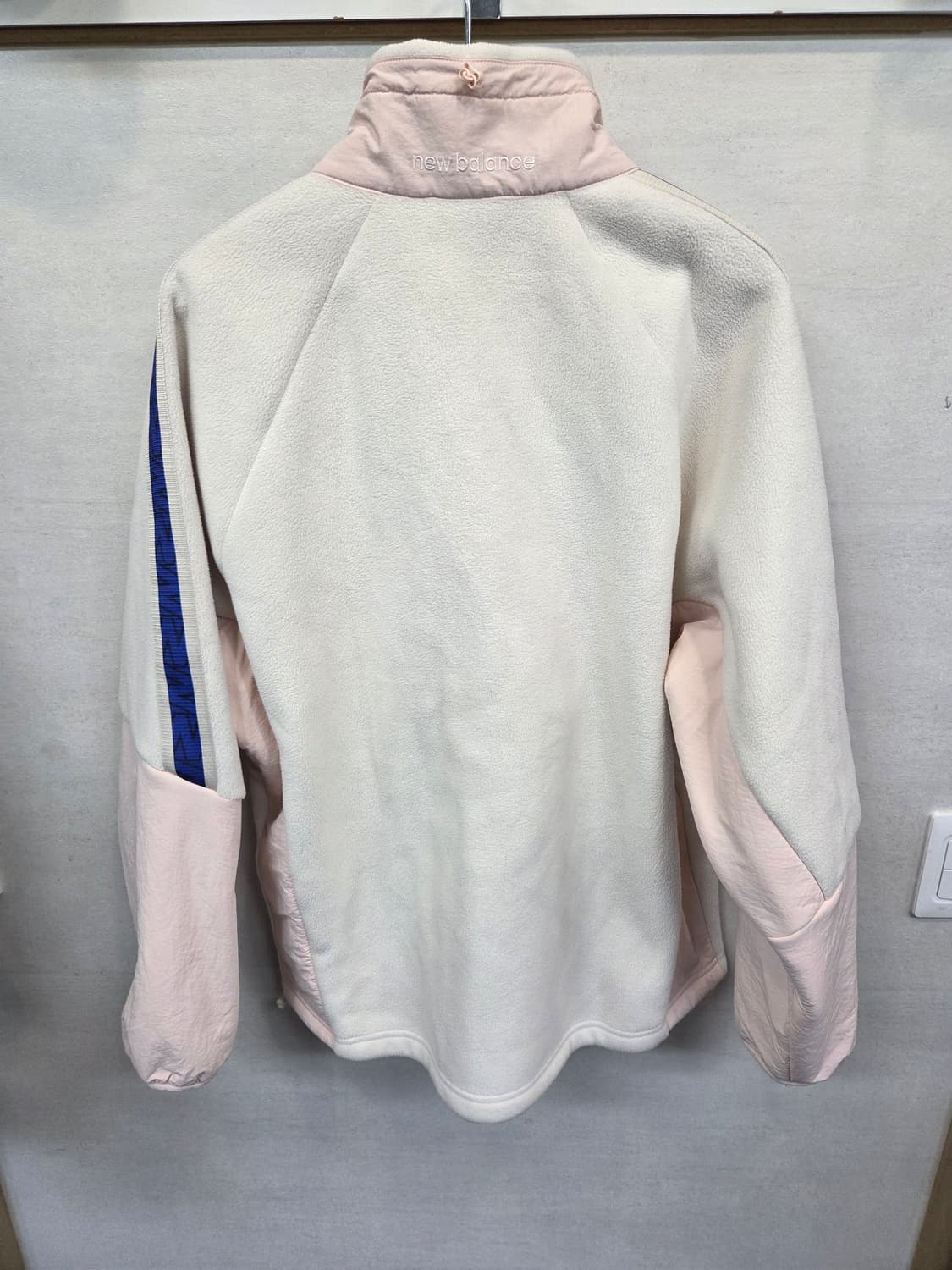 뉴발란스 배색 아노락 우븐 플리스자켓 L 상품이미지2