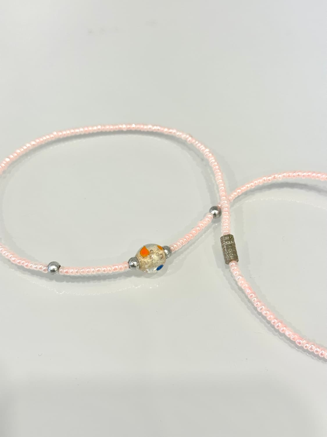 Pink beads necklace   상품이미지2