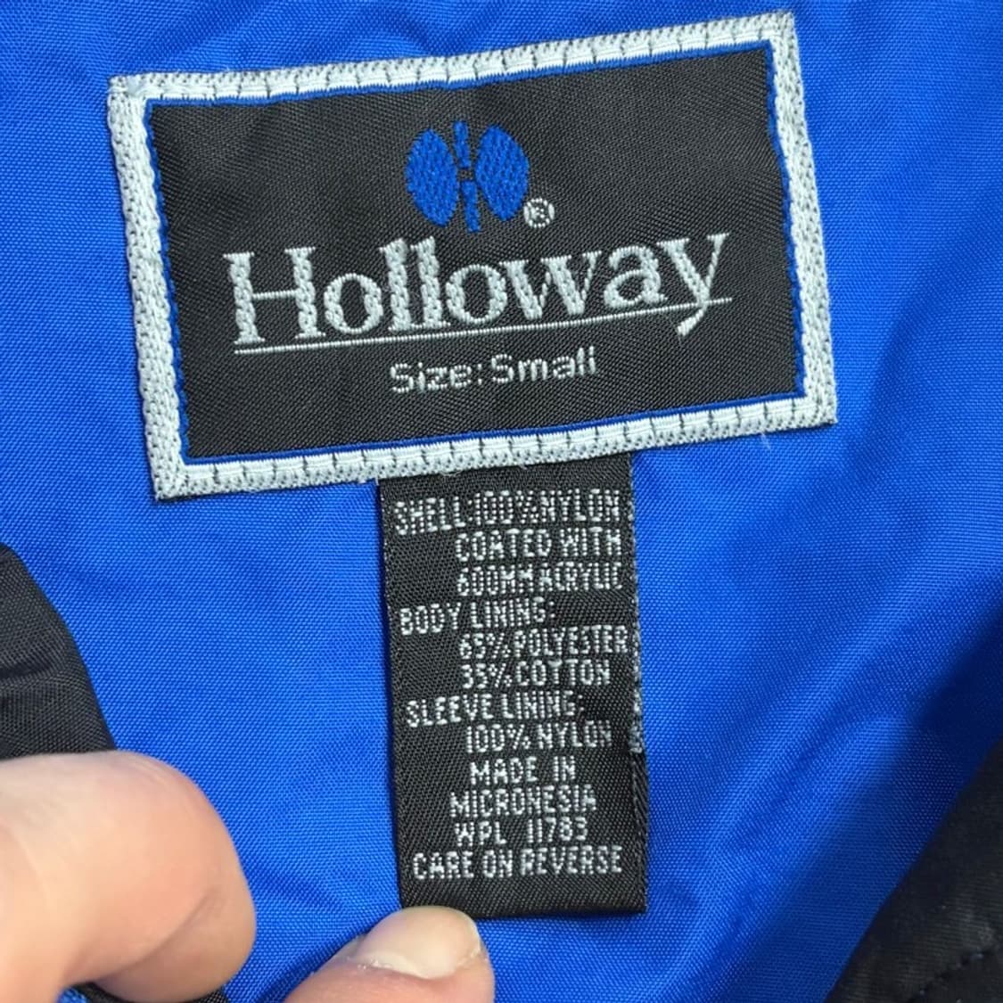 할로웨이 배색 바람막이 v1800 상품이미지5