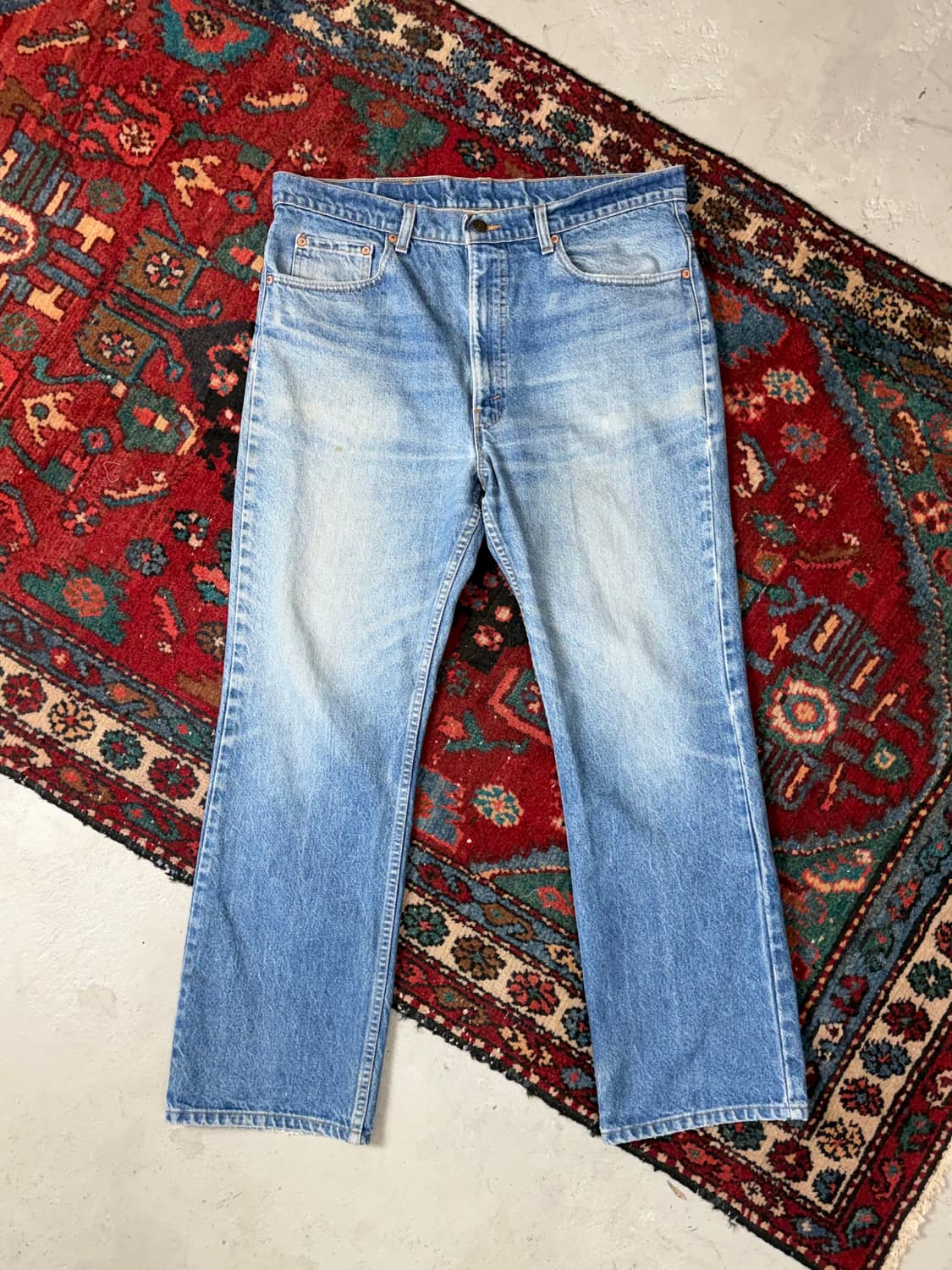 90's USA Made 빈티지 리바이스 517 오렌지탭 부츠컷 상품이미지1