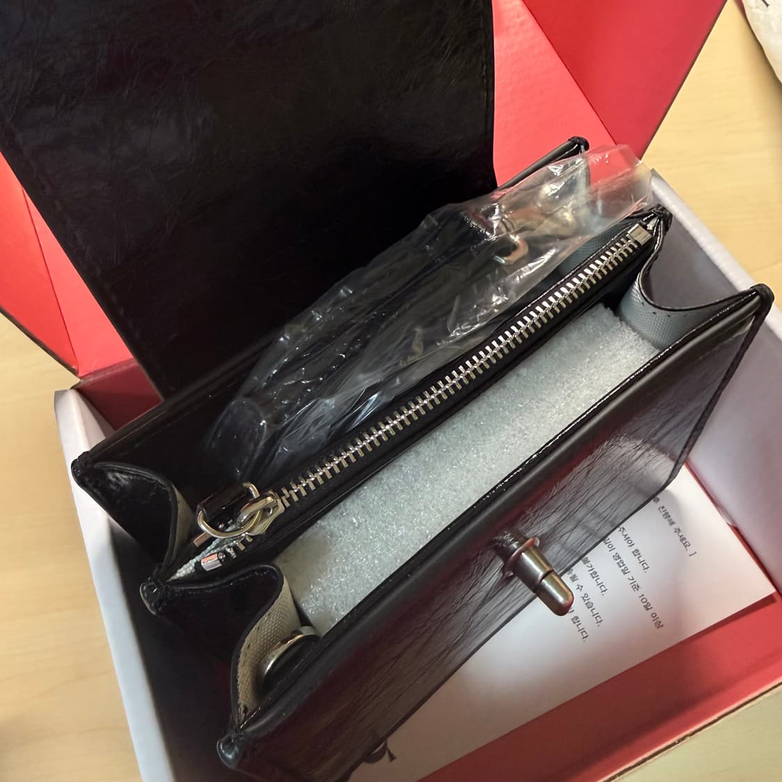 키시닝 여권백 블랙 상품이미지3