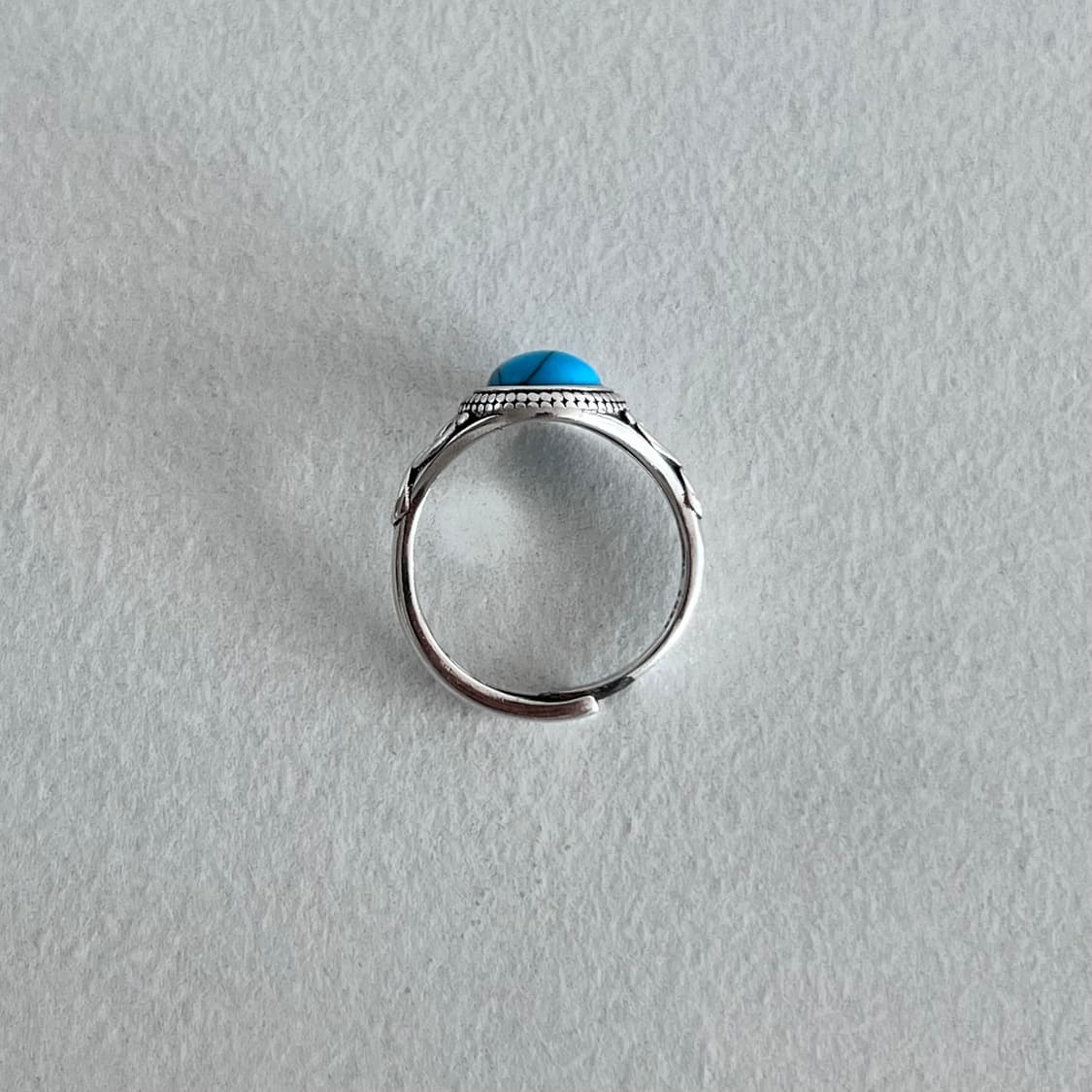 터키석 볼드 반지 상품이미지5