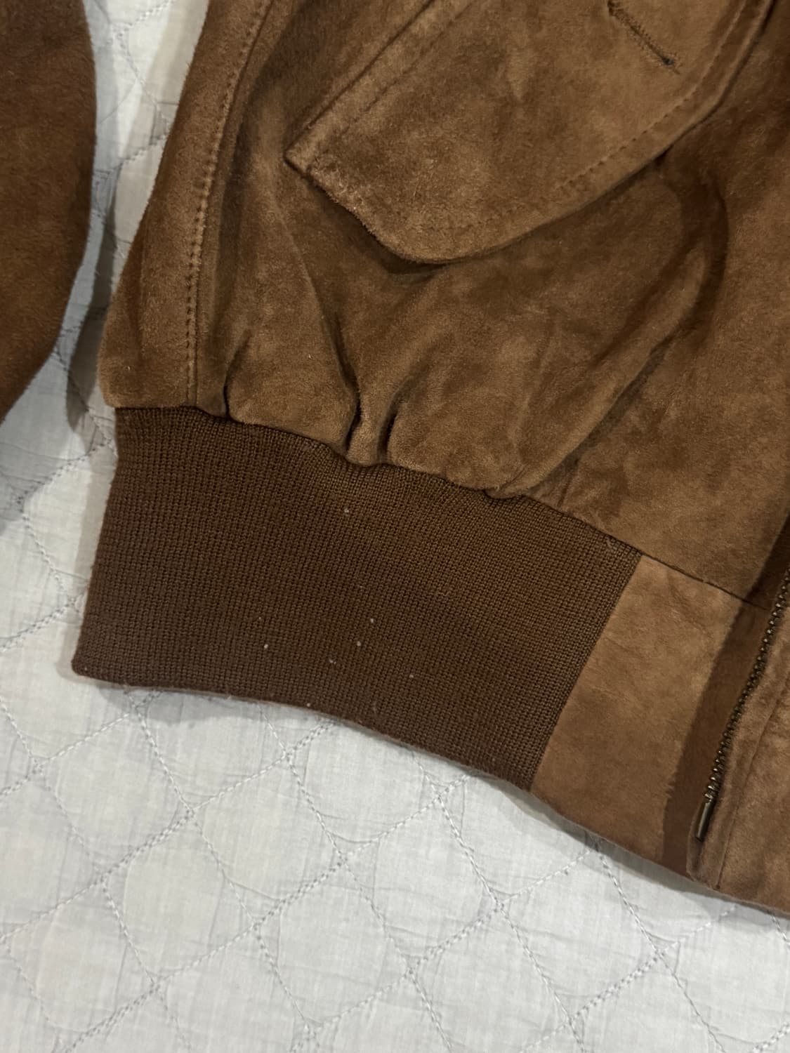 Polo Ralph Lauren Brown Suede Baracuta J 상품이미지2