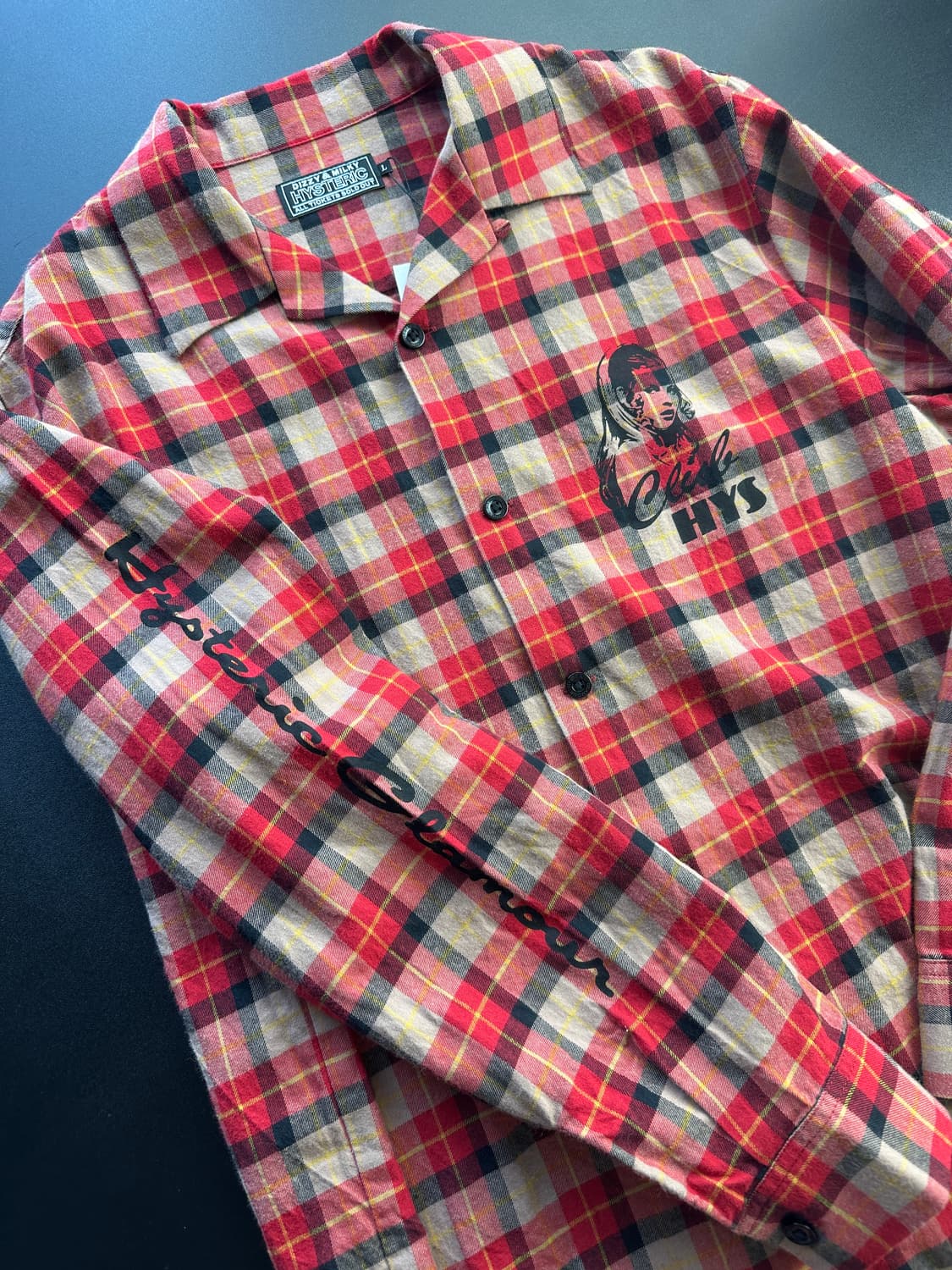 Hysteric glamour plaid shirts 상품이미지2