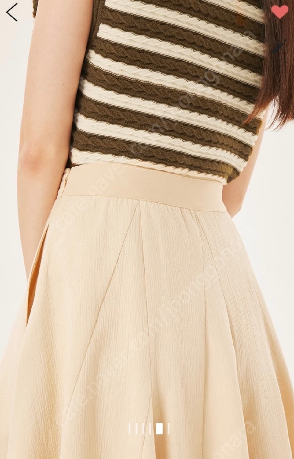 타임 백 밴딩 풀 스커트 블랙 호칭61-90사이즈 상품이미지2