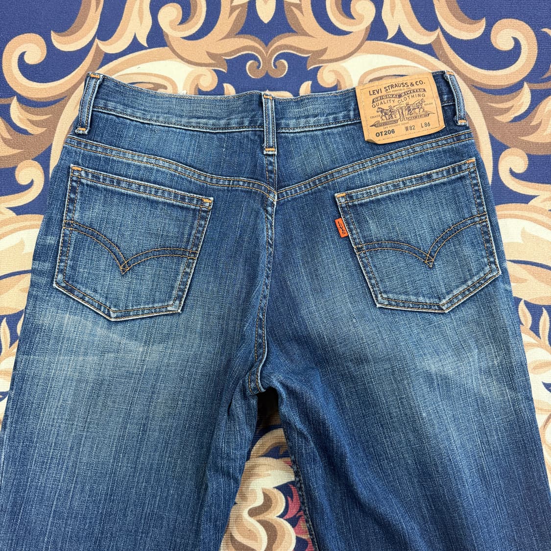 (32)리바이스Levis 206오렌지탭 데님팬츠 상품이미지2