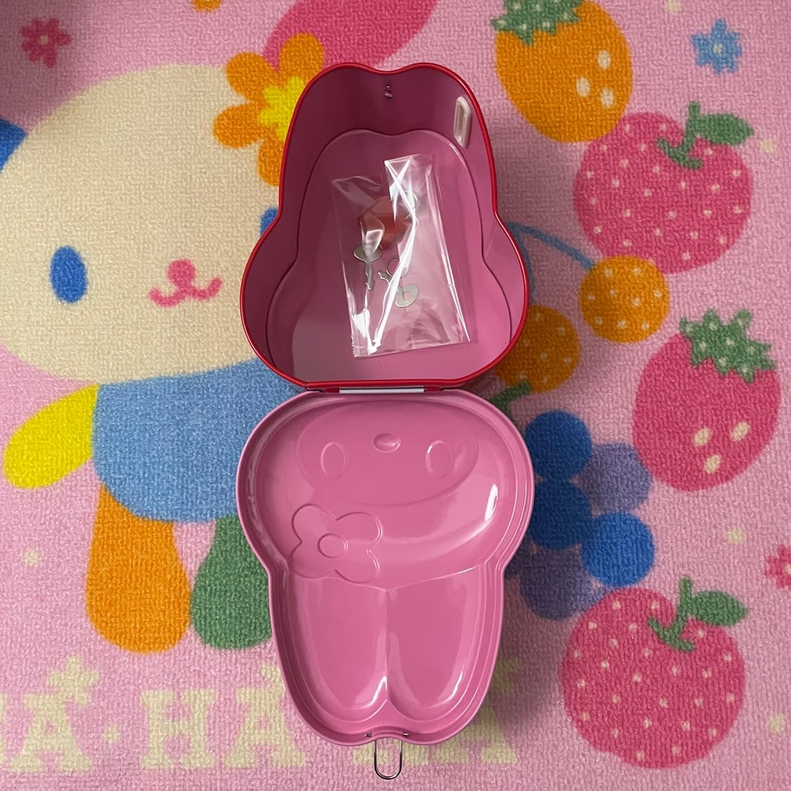 [새상품] 15년도 고전 빨간 마이멜로디 저금통 보관함 상품이미지3