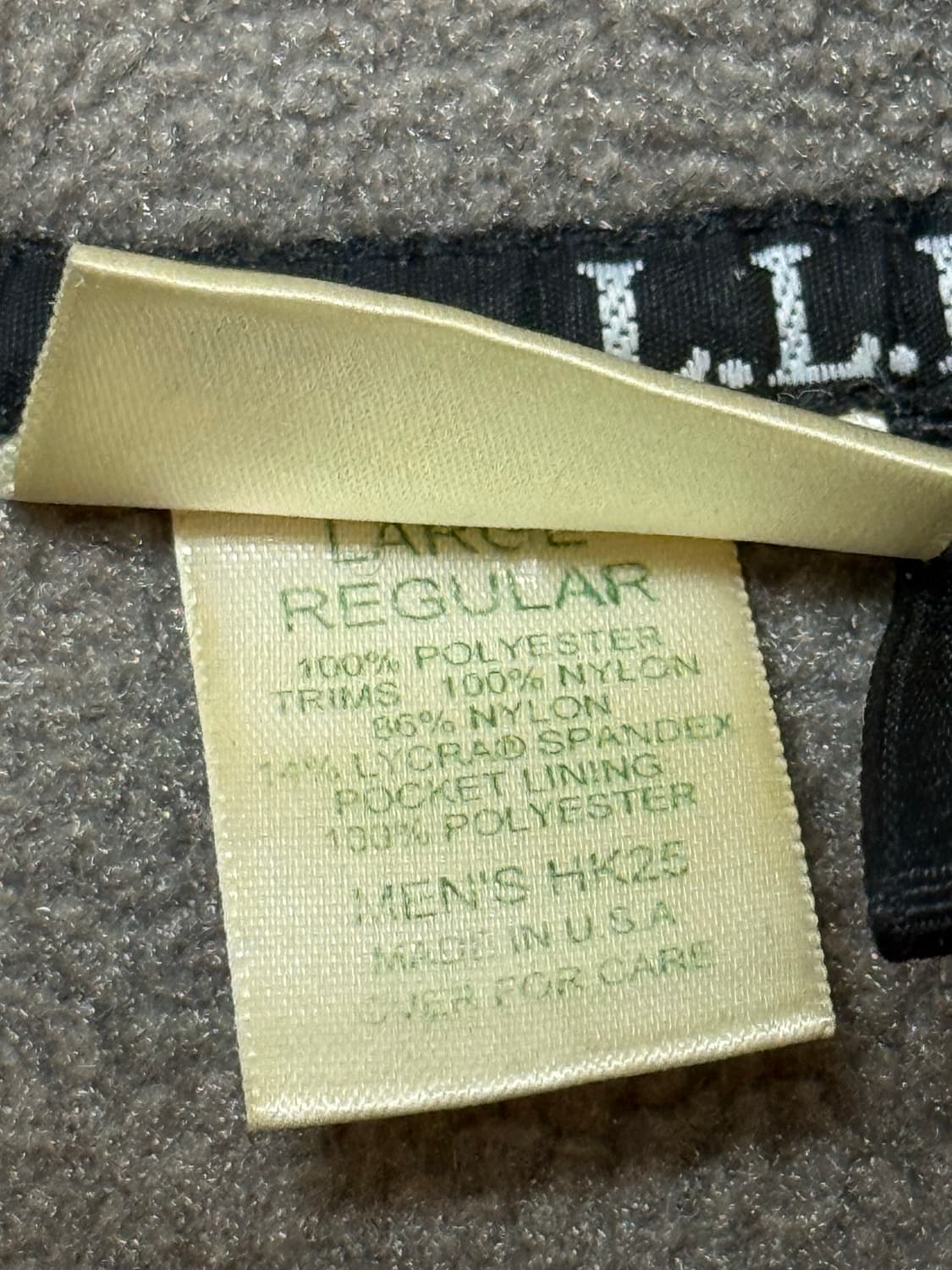 엘엘빈 헤비 플리스 풀오버 브라운 90s 상품이미지3