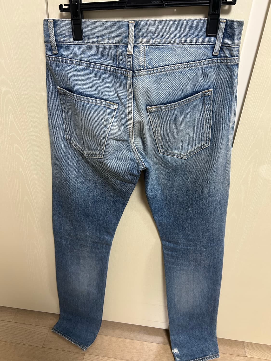 생로랑 연청 밑단 디스 진 상품이미지2