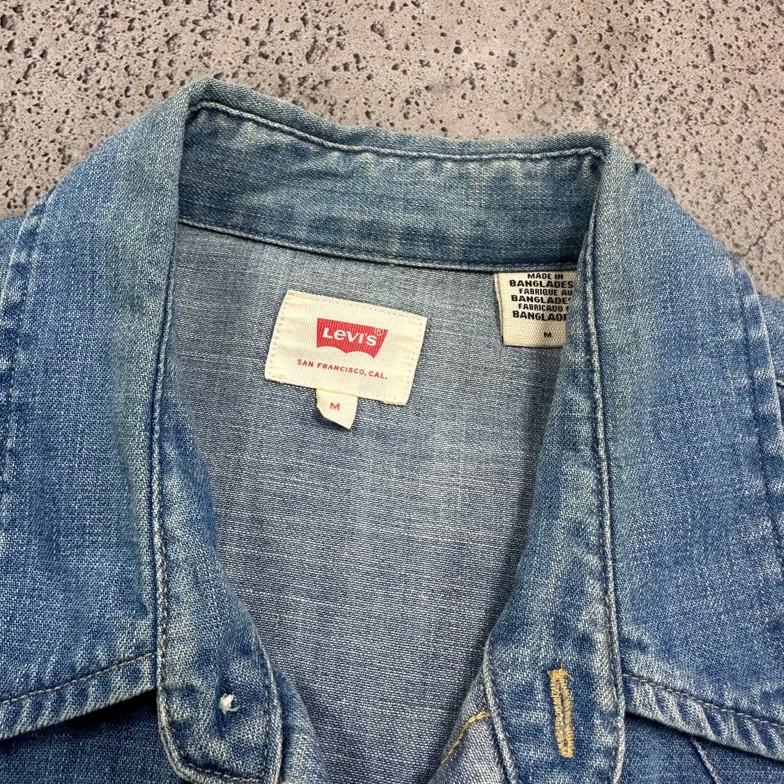 ✨ (바배) 리바이스 아메카지 웨스턴 데님 셔츠  상품이미지6